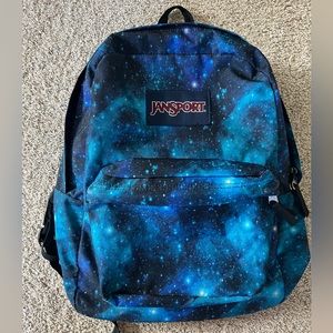 Good used condition galaxy Jansport backpack.